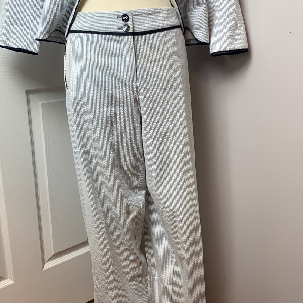 Vintage Harvè Benard Seersucker Pants